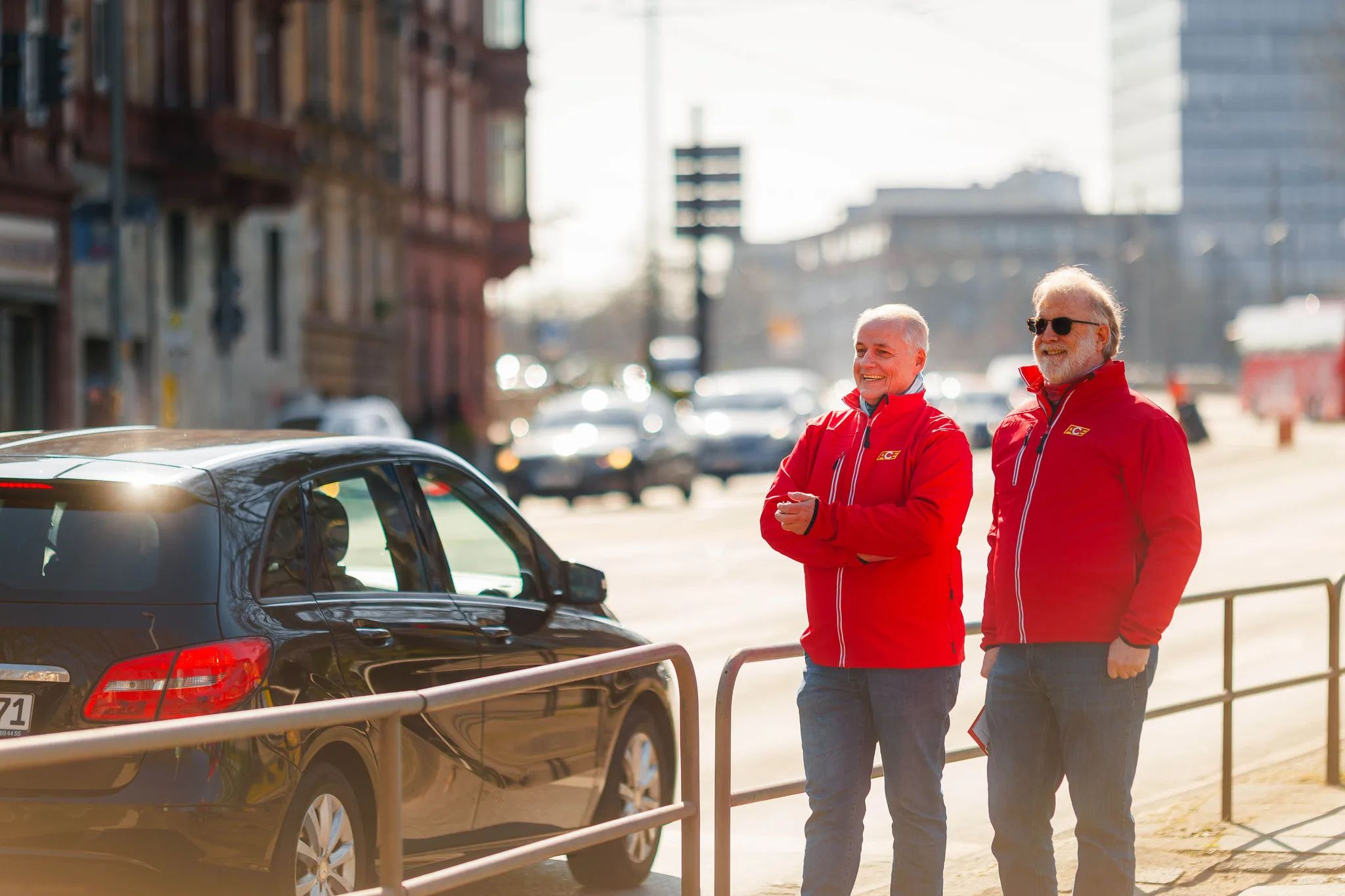 ACE Ehrenamtliche beim Check