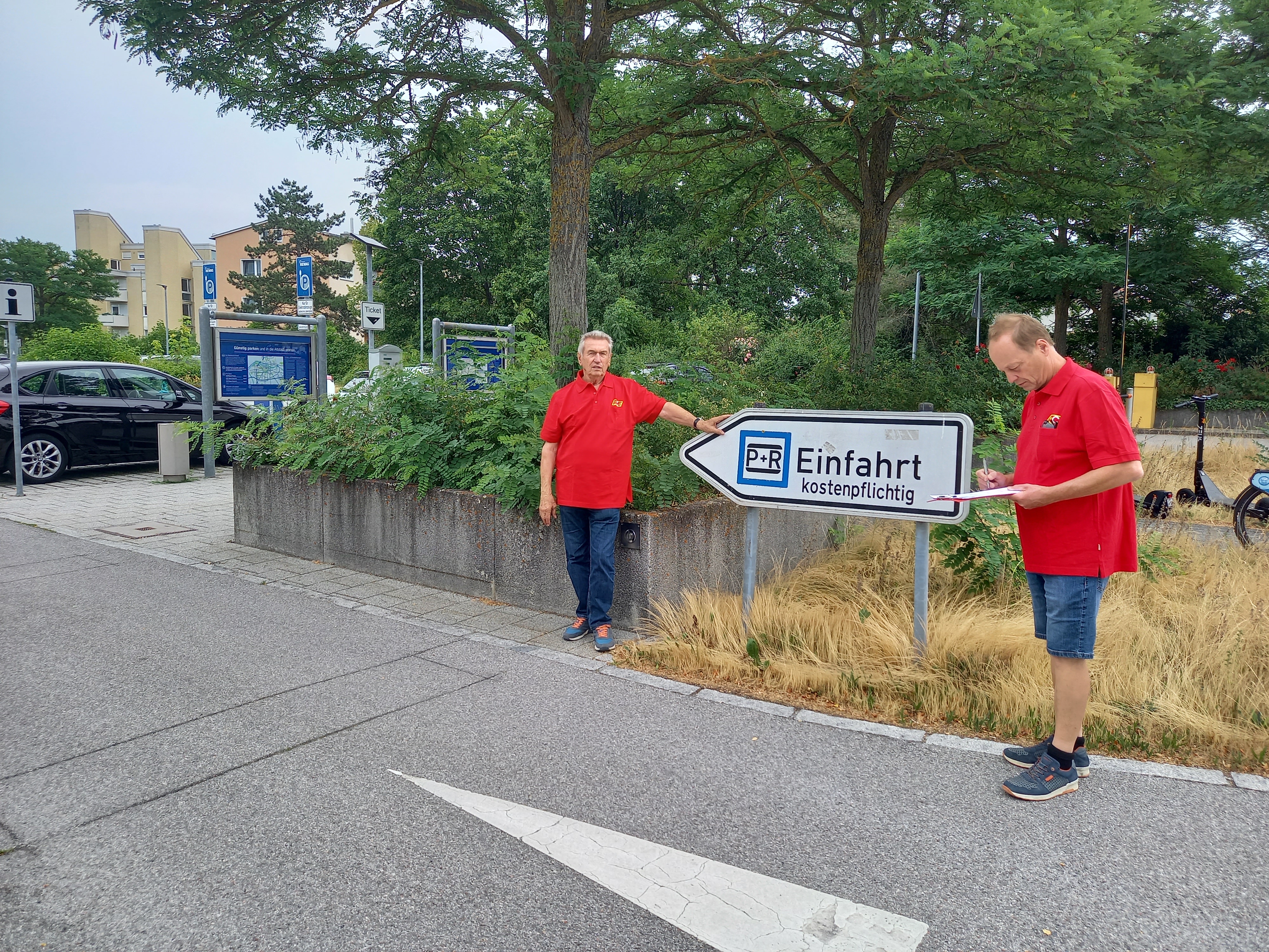 P+R-Checks Regensburg West P+R-Checks Regensburg West